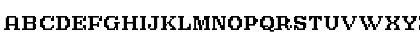Download AtlantisTextBold Regular Font Uppercase Preview