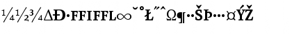 Download AtmaSerifExp-BoldRomanQC Regular Font Uppercase Preview