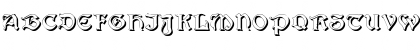 Download Augusta Shadow Regular Font Uppercase Preview