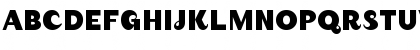 Download AugustBlack Regular Font Uppercase Preview