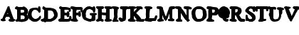 Download Aulden Times Over Weight Font Uppercase Preview