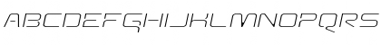Download AunchantedThinExpandedOblique Regular Font Uppercase Preview