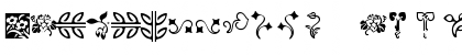 Download Auriol FlowersTwo Regular Font Uppercase Preview