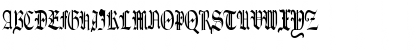 Download Authur Regular Font Uppercase Preview