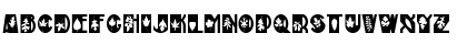 Download Autumn Deco Regular Font Uppercase Preview