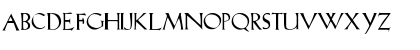 Download Auvergne Regular Font Uppercase Preview