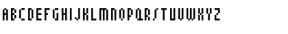 Download AuX DotBitC Cond SmallCaps Regular Font Uppercase Preview