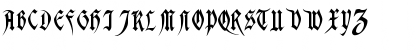 Download AvalonSSK Regular Font Uppercase Preview