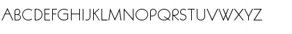 Download AvalonURWTLig Regular Font Uppercase Preview
