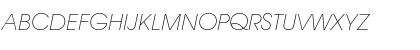 Download AvantGardeExtLitITC Italic Font Uppercase Preview