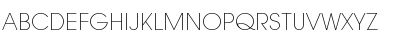 Download AvantGardeExtLitITCTT Regular Font Uppercase Preview
