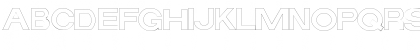 Download AverageOutline Regular Font Uppercase Preview