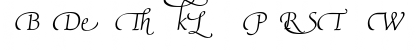 Download AvocetXtras Regular Font Uppercase Preview