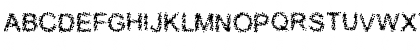 Download Bloody Shrapnel? Regular Font Uppercase Preview