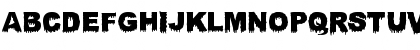 Download Bloody Stump Regular Font Uppercase Preview