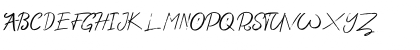 Download Wonder Scribble Regular Font Uppercase Preview