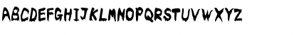 Download Bloodyslime Regular Font Uppercase Preview