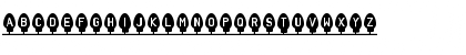 Download Xmas Fairy Lights Solid Regular Font Uppercase Preview