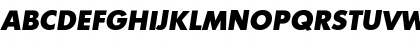 Download a_FuturicaBlack Italic Font Uppercase Preview