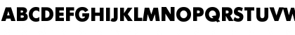 Download a_FuturicaBlack Regular Font Uppercase Preview