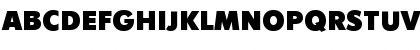 Download a_FuturicaExtraBlack Regular Font Uppercase Preview