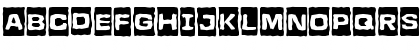 Download a_LineaSansCmBrk Bold Font Uppercase Preview