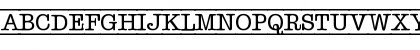 Download a_OldTyperDcFr Regular Font Uppercase Preview