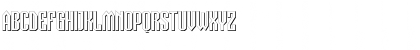 Download a_Vizora3Dxtr Regular Font Uppercase Preview