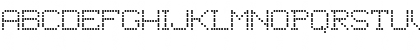 Download 8Pin Matrix Regular Font Uppercase Preview