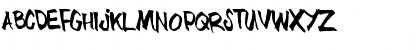 Download BlueBrush-Normal Regular Font Uppercase Preview