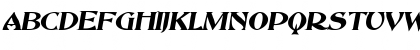 Download AbottOldStyle Bold Italic Font Uppercase Preview