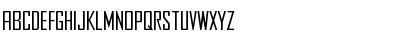 Download Agency Regular Font Uppercase Preview