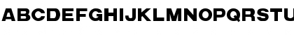 Download Arena Black Extended Regular Font Uppercase Preview