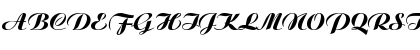 Download Ariston-Normal-Italic Regular Font Uppercase Preview