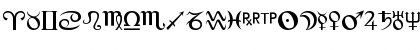 Download ASHANTA Regular Font Uppercase Preview