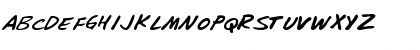 Download Blunter Regular Font Uppercase Preview