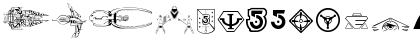 Download B5wingdings Bold Font Uppercase Preview