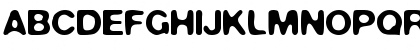 Download Blurfont Regular Font Uppercase Preview