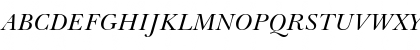 Download Baskerville Win95BT Italic Font Uppercase Preview