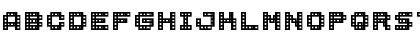 Download BM block A15 Font Uppercase Preview