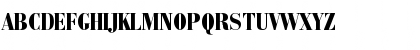 Download BauerBodni BlkCn BT Black Font Uppercase Preview