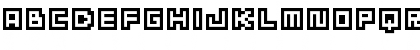 Download BM cube A8 Font Uppercase Preview