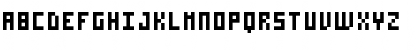 Download BM micro7 A7 Font Uppercase Preview