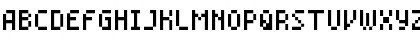Download BM mini A8 Font Uppercase Preview