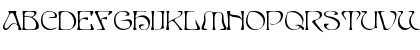 Download Betacapital Regular Font Uppercase Preview