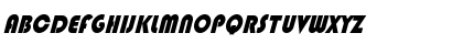 Download BixleeCndObl-Heavy Regular Font Uppercase Preview