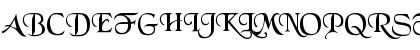 Download BLACKCHA Regular Font Uppercase Preview