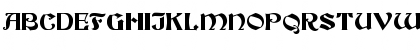 Download BOALTY Regular Font Uppercase Preview