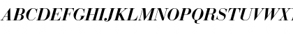 Download Bodoni Recut SSi Bold Italic Font Uppercase Preview
