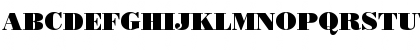 Download Bodoni-Poster Regular Font Uppercase Preview